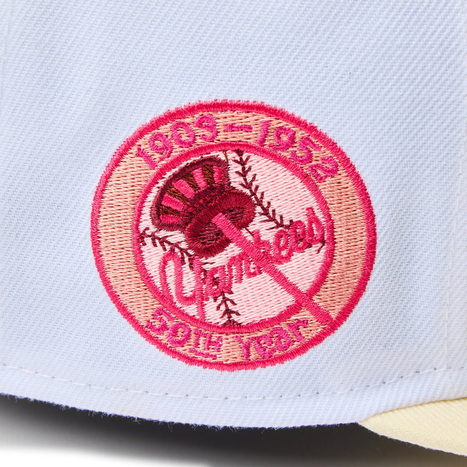59FIFTY Shaved Ice ニューヨーク・ヤンキース ホワイト/クロームホワイト - 14388825 - 700 | NEW ERA ニューエラ公式オンラインストア