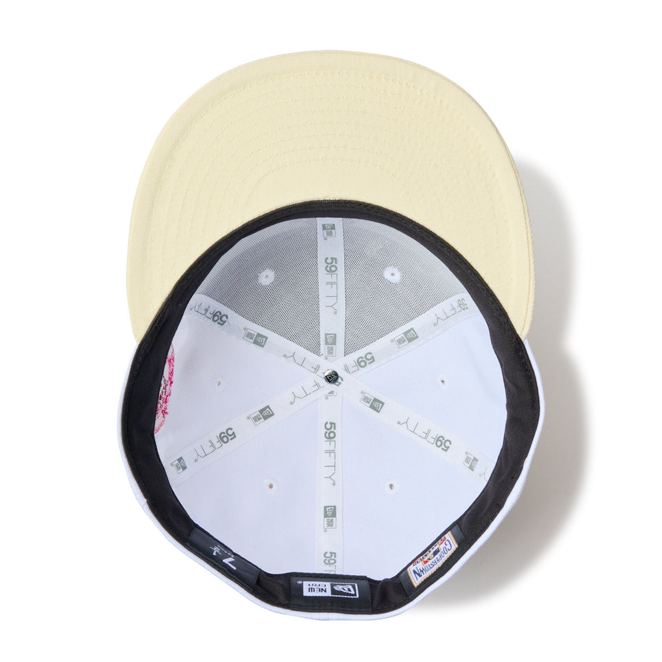 59FIFTY Shaved Ice ニューヨーク・ヤンキース ホワイト/クロームホワイト - 14388825 - 700 | NEW ERA ニューエラ公式オンラインストア