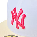 59FIFTY Shaved Ice ニューヨーク・ヤンキース ホワイト/クロームホワイト - 14388825 - 700 | NEW ERA ニューエラ公式オンラインストア