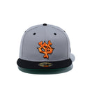 59FIFTY SHOHEI OCHIAI 落合翔平 読売ジャイアンツ グレー ブラックバイザー - 14475489 - 700 | NEW ERA ニューエラ公式オンラインストア