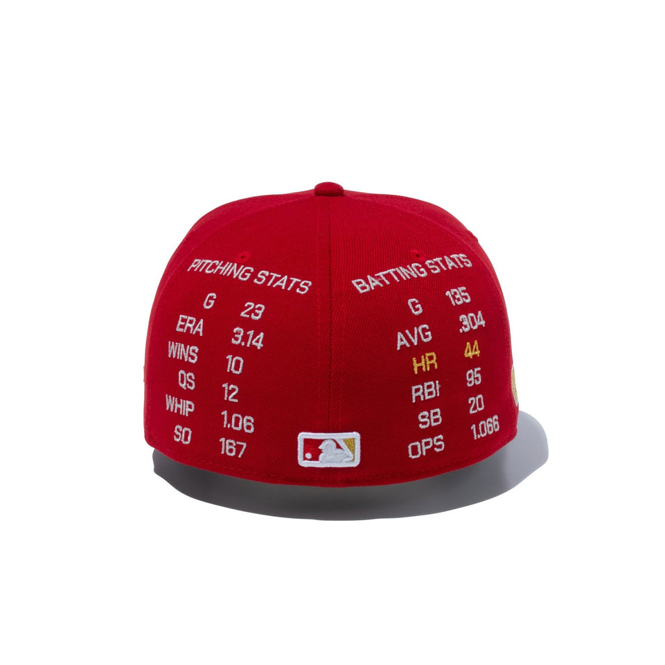 59FIFTY Shohei Ohtani American League MVP & Home Runs Leaders ロサンゼルス・エンゼルス スカーレット × ゴールド - 14339795-700 | NEW ERA ニューエラ公式オンラインストア