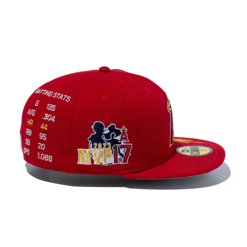 59FIFTY Shohei Ohtani American League MVP & Home Runs Leaders ロサンゼルス・エンゼルス スカーレット × ゴールド - 14339795-700 | NEW ERA ニューエラ公式オンラインストア