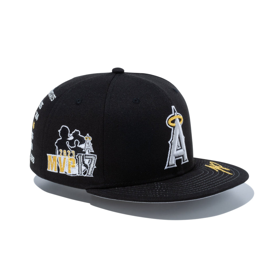 59FIFTY Shohei Ohtani American League MVP & Home Runs Leaders ロサンゼルス・エンゼルス ブラック × ゴールド - 14339796-700 | NEW ERA ニューエラ公式オンラインストア