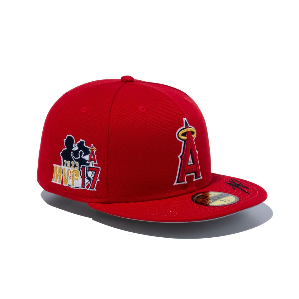 59FIFTY Shohei Ohtani American League MVP & Home Runs Leaders ロサンゼルス・エンゼルス スカーレット × ホワイト - 14339797-700 | NEW ERA ニューエラ公式オンラインストア