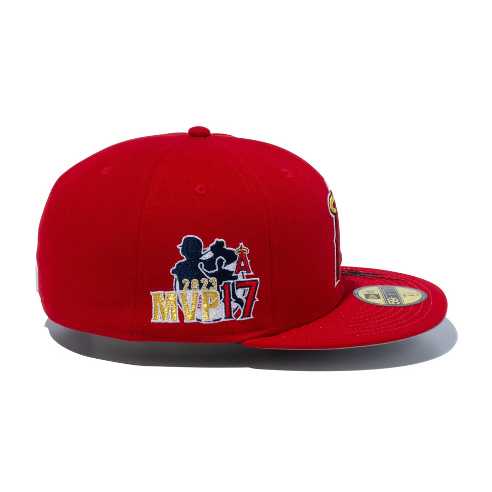 59FIFTY Shohei Ohtani American League MVP & Home Runs Leaders ロサンゼルス・エンゼルス スカーレット × ホワイト - 14339797-700 | NEW ERA ニューエラ公式オンラインストア