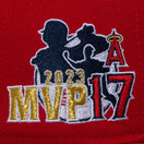 59FIFTY Shohei Ohtani American League MVP & Home Runs Leaders ロサンゼルス・エンゼルス スカーレット × ホワイト - 14339797-700 | NEW ERA ニューエラ公式オンラインストア