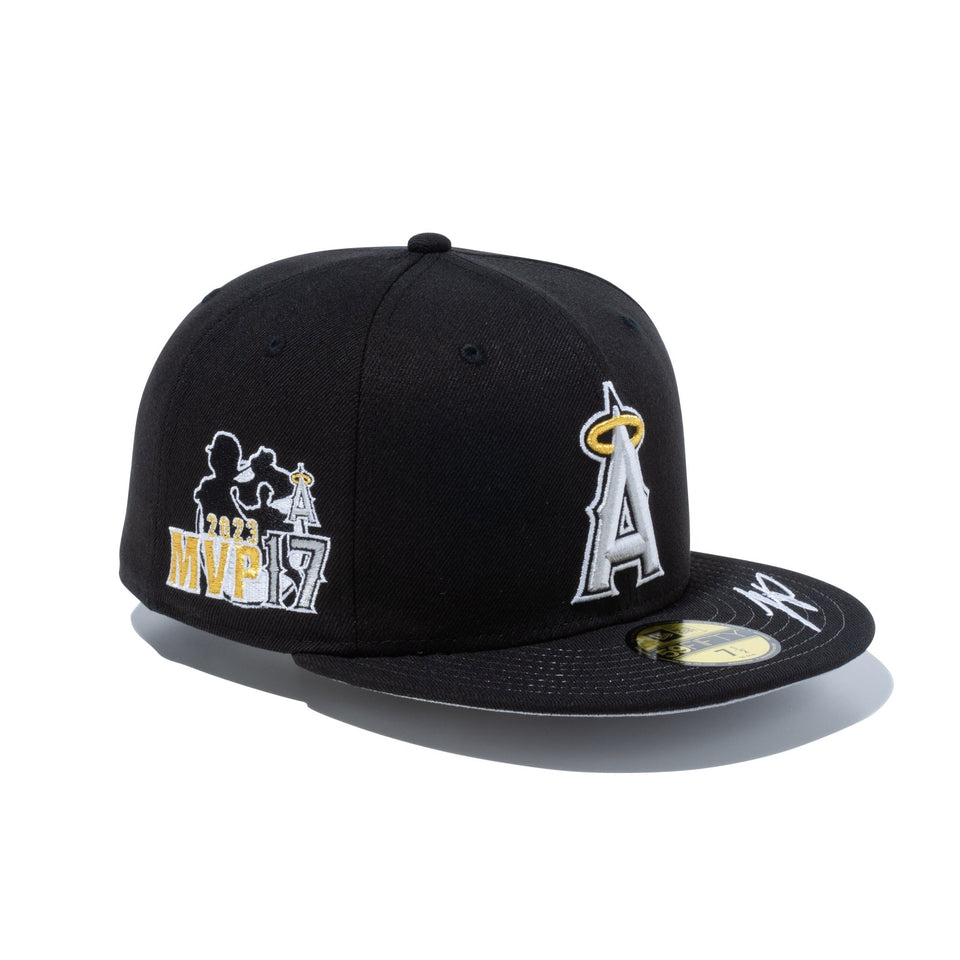 59FIFTY Shohei Ohtani American League MVP & Home Runs Leaders ロサンゼルス・エンゼルス ブラック × ホワイト - 14339798-700 | NEW ERA ニューエラ公式オンラインストア