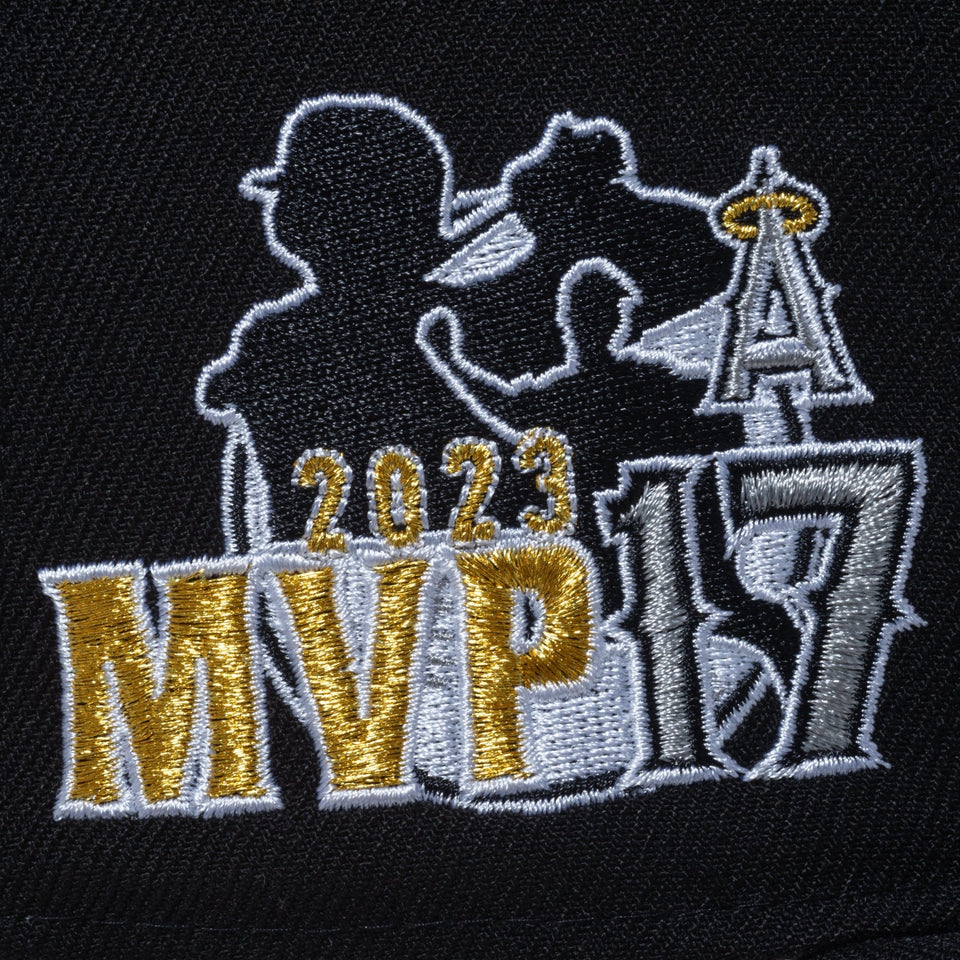 59FIFTY Shohei Ohtani American League MVP & Home Runs Leaders ロサンゼルス・エンゼルス ブラック × ホワイト - 14339798-700 | NEW ERA ニューエラ公式オンラインストア