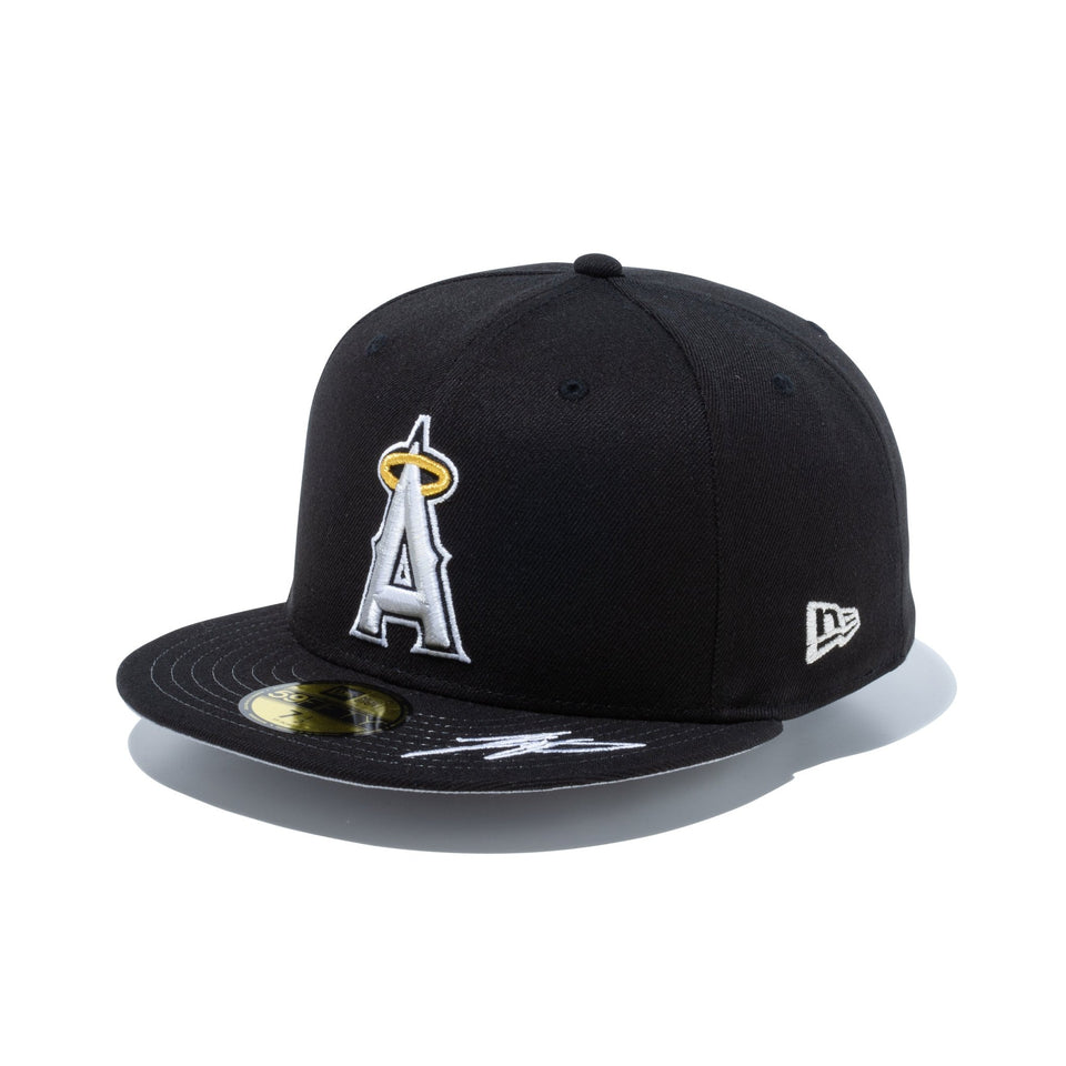 59FIFTY Shohei Ohtani American League MVP & Home Runs Leaders ロサンゼルス・エンゼルス ブラック × ホワイト - 14339798-700 | NEW ERA ニューエラ公式オンラインストア