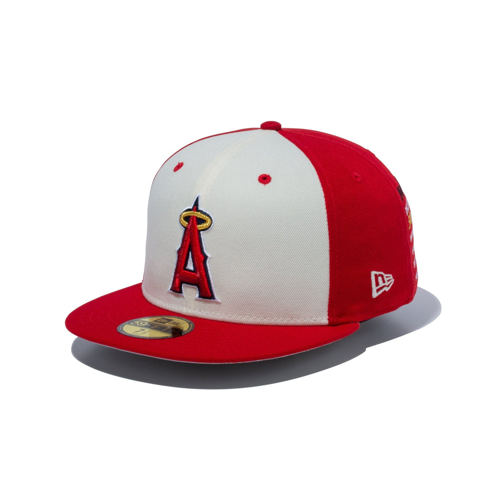 59FIFTY Shohei Ohtani American League MVP & Home Runs Leaders ロサンゼルス・エンゼルス HRパッチ スカーレット / クロームホワイト - 14340982-700 | NEW ERA ニューエラ公式オンラインストア