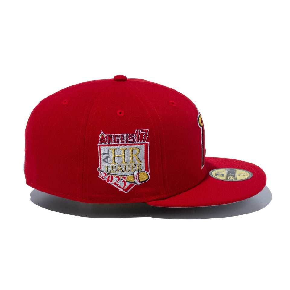 59FIFTY Shohei Ohtani American League MVP & Home Runs Leaders ロサンゼルス・エンゼルス HRパッチ スカーレット - 14340983-700 | NEW ERA ニューエラ公式オンラインストア