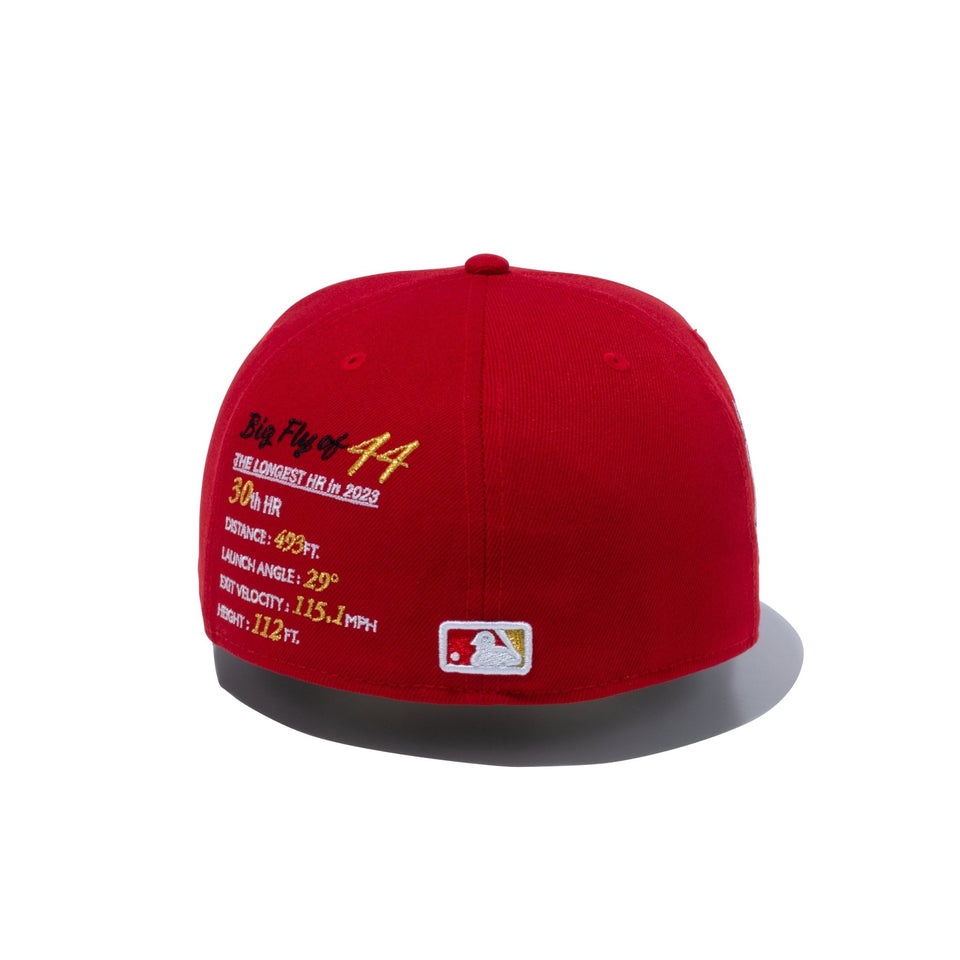 59FIFTY Shohei Ohtani American League MVP & Home Runs Leaders ロサンゼルス・エンゼルス HRパッチ スカーレット - 14340983-700 | NEW ERA ニューエラ公式オンラインストア