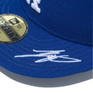 59FIFTY Shohei Ohtani Signature Collection ロサンゼルス・ドジャース サイン ダークロイヤル - 14384008-700 | NEW ERA ニューエラ公式オンラインストア