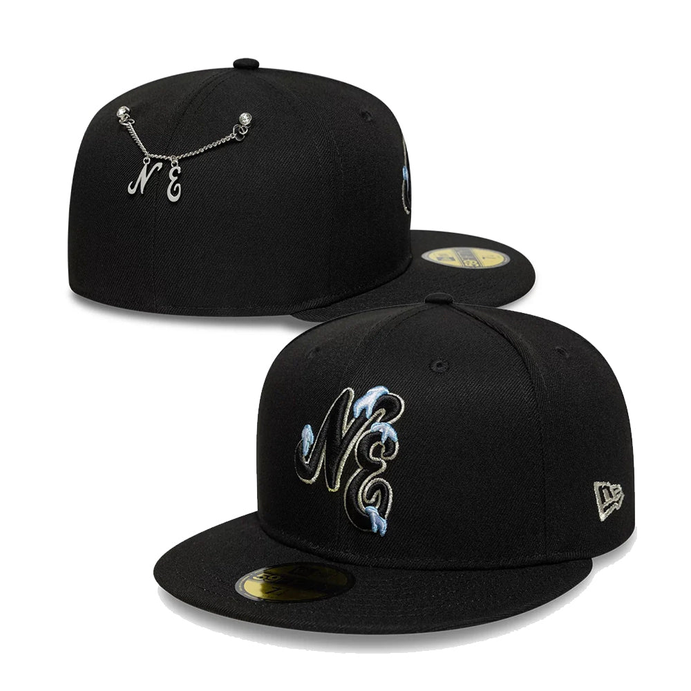 59FIFTY Snow Icon クラシックロゴ ピンズ ブラック | ニューエラ
