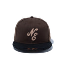59FIFTY St. Valentine's Day クラシックロゴ ティラミス/ブラック レイヤードバイザー - 14490414 - 700 | NEW ERA ニューエラ公式オンラインストア