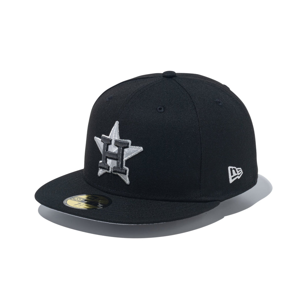 59FIFTY Stars ヒューストン・アストロズ ブラック - 14746783-700 | NEW ERA ニューエラ公式オンラインストア