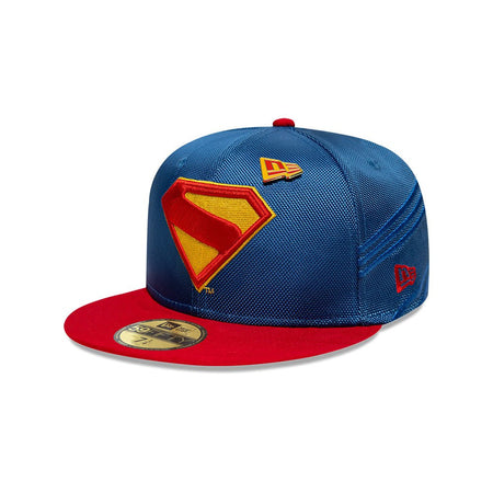 激レア【ニューエラ×スーパーマン】限定コラボ バイカラー キャップ 黒×赤 激レア Superman NEW ERA ニューエラ キャップ スーパーマン