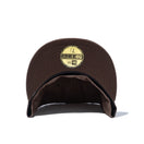 59FIFTY Synthetic Suede シンセティックスウェード クラシックNEロゴ ブラウン - 14395932 - 700 | NEW ERA ニューエラ公式オンラインストア