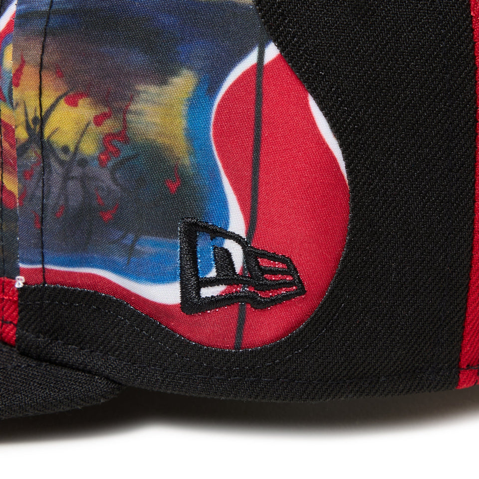 59FIFTY TARO OKAMOTO 岡本太郎 明日の神話 ブラック/スカーレット - 14683820 - 700 | NEW ERA ニューエラ公式オンラインストア