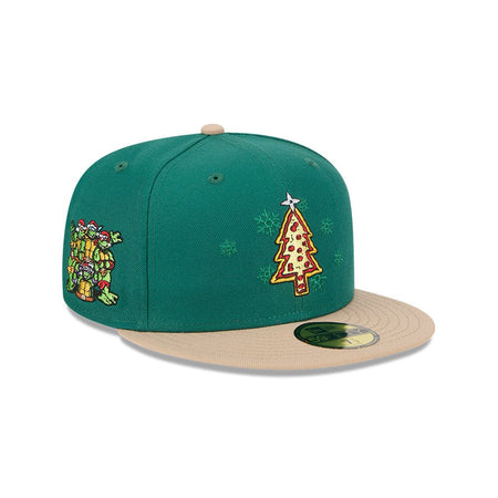 NEW ERA モックネック グリーン XL＋サンバイザー【値下げしました】 59FIFTY Teenage Mutant Ninja Turtles ティーンエイジ・ミュータント
