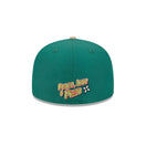 59FIFTY Teenage Mutant Ninja Turtles ティーンエイジ・ミュータント・ニンジャ・タートルズ Pizza Tree グリーン ベージュバイザー - 14875624-700 | NEW ERA ニューエラ公式オンラインストア