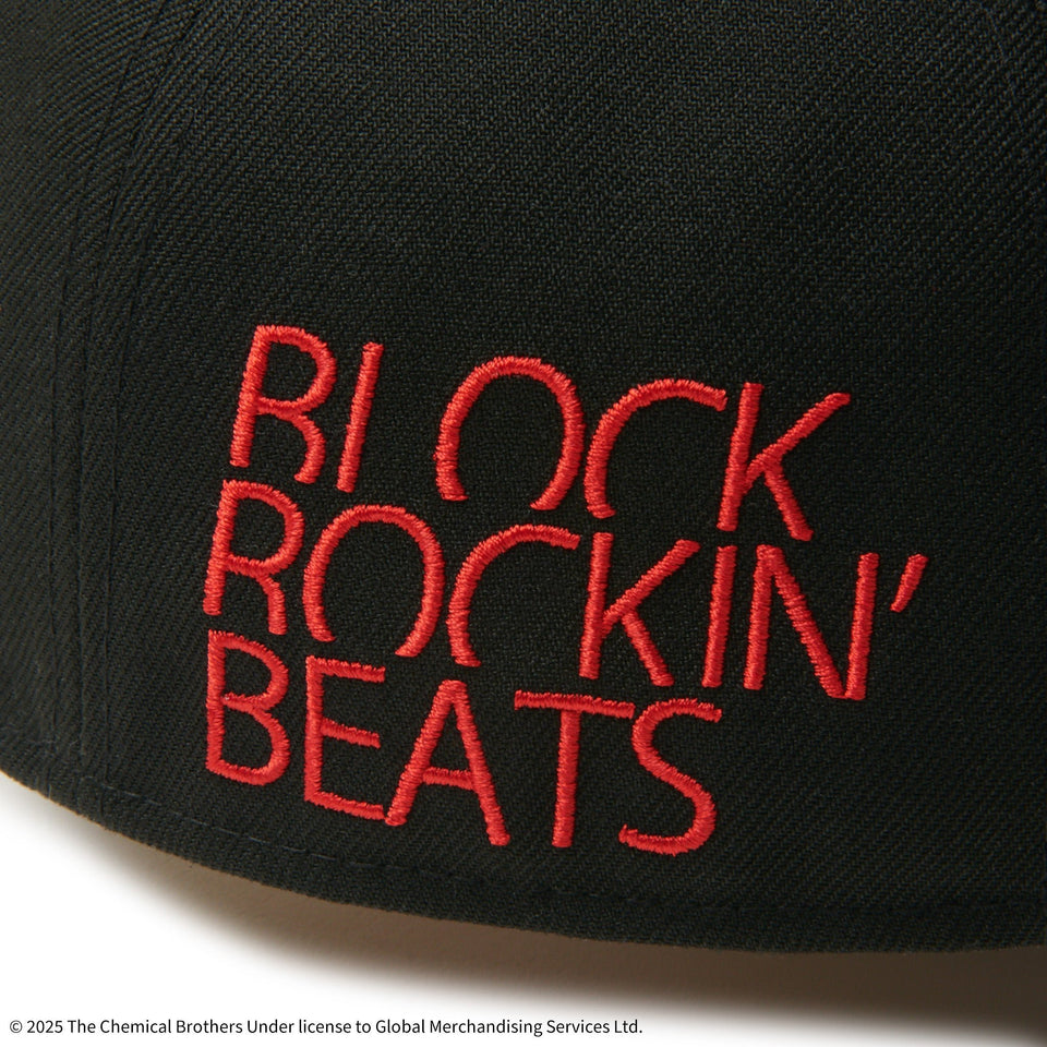 59FIFTY The Chemical Brothers Block Rockin' Beats ブラック - 14457393 - 700 | NEW ERA ニューエラ公式オンラインストア