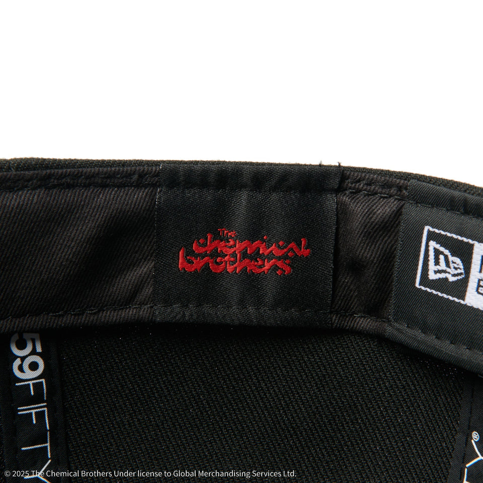 59FIFTY The Chemical Brothers Block Rockin' Beats ブラック - 14457393 - 700 | NEW ERA ニューエラ公式オンラインストア