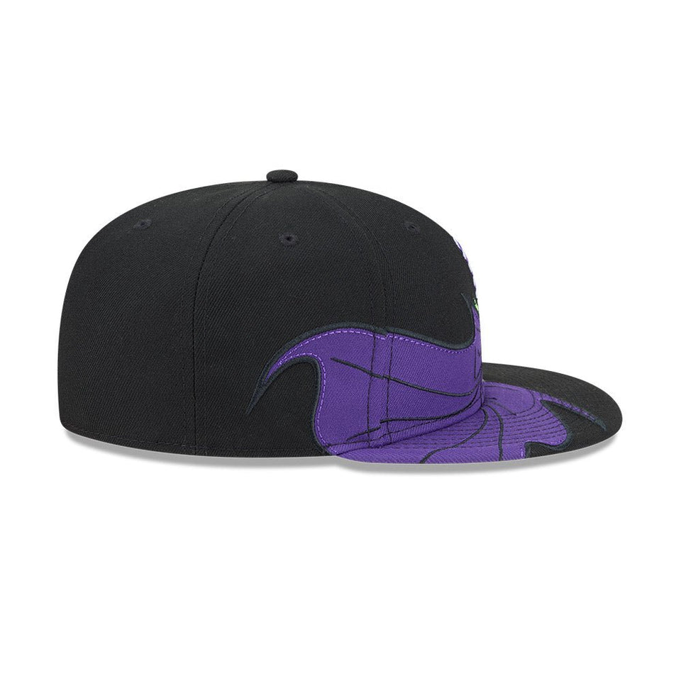 59FIFTY The Powerpuff Girls パワーパフ ガールズ Mojo Jojo パープル ブラック - 14866536-700 | NEW ERA ニューエラ公式オンラインストア