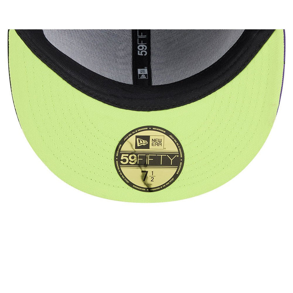 59FIFTY The Powerpuff Girls パワーパフ ガールズ Mojo Jojo パープル ブラック - 14866536-700 | NEW ERA ニューエラ公式オンラインストア