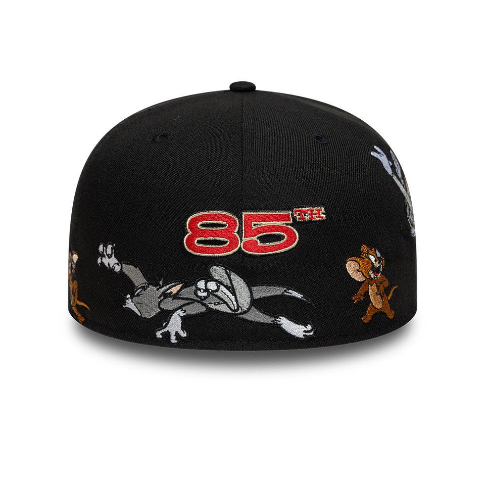 59FIFTY TOM and JERRY トムとジェリー 85TH オールオーバー ブラック - 14880348 - 700 | NEW ERA ニューエラ公式オンラインストア