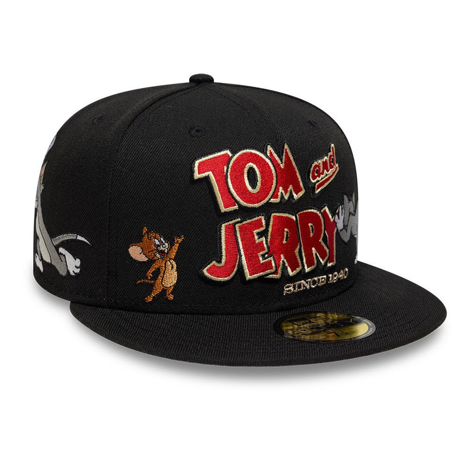 59FIFTY TOM and JERRY トムとジェリー 85TH オールオーバー ブラック - 14880348 - 700 | NEW ERA ニューエラ公式オンラインストア