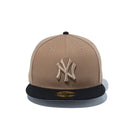 59FIFTY Tonal 2 - Tone ニューヨーク・ヤンキース カーキ / ブラック - 14460930 - 700 | NEW ERA ニューエラ公式オンラインストア