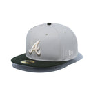 59FIFTY Tonal 2 - Tone アトランタ・ブレーブス ストーン ダークシーウィード - 14460937 - 700 | NEW ERA ニューエラ公式オンラインストア