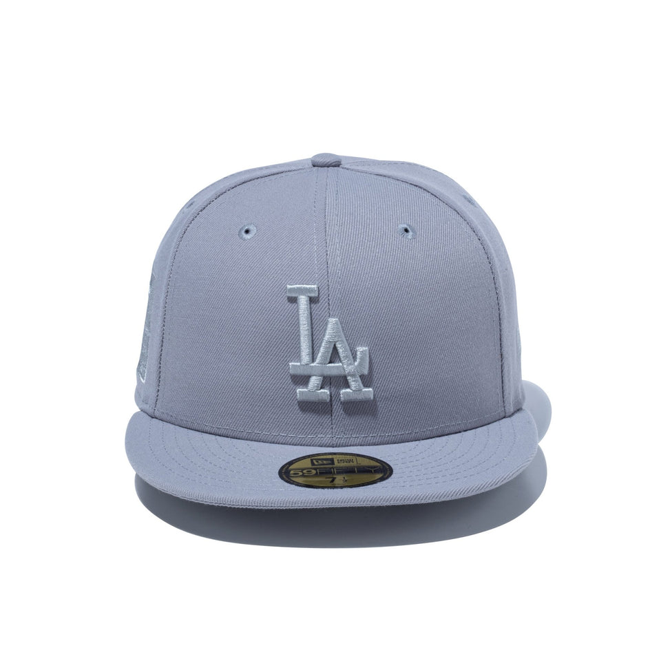 59FIFTY Tonal Logo ロサンゼルス・ドジャース グレー