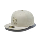 59FIFTY Tonal Logo ニューヨーク・ヤンキース ストーン - 14667473 - 700 | NEW ERA ニューエラ公式オンラインストア