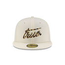 59FIFTY TRUE クロームホワイト レオパードアンダーバイザー - 14674659 - 700 | NEW ERA ニューエラ公式オンラインストア