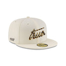 59FIFTY TRUE クロームホワイト レオパードアンダーバイザー - 14674659 - 700 | NEW ERA ニューエラ公式オンラインストア