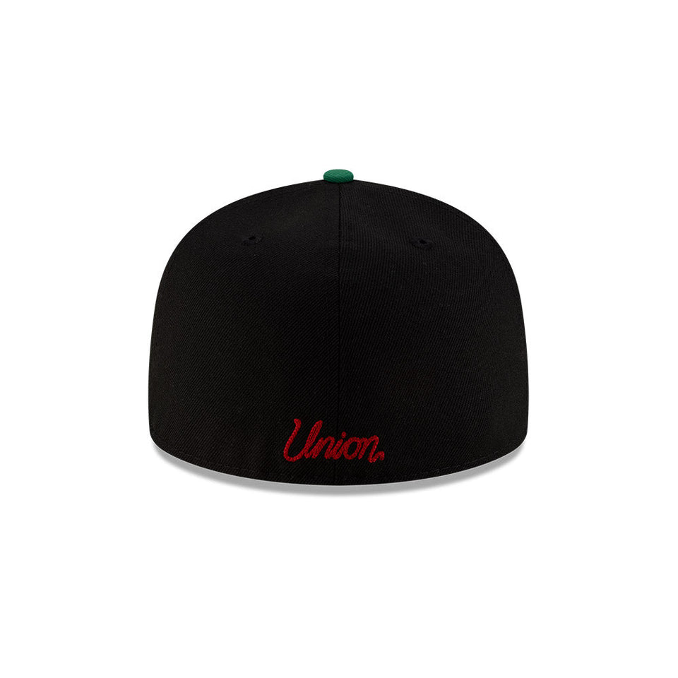59FIFTY UNION × Los Angeles Dodgers ロサンゼルス・ドジャース ブラック グリーンバイザー - 14697035 - 700 | NEW ERA ニューエラ公式オンラインストア