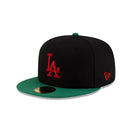 59FIFTY UNION × Los Angeles Dodgers ロサンゼルス・ドジャース ブラック グリーンバイザー - 14697035 - 700 | NEW ERA ニューエラ公式オンラインストア