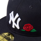 59FIFTY With Rose ニューヨーク・ヤンキース ネイビー - 14668144-700 | NEW ERA ニューエラ公式オンラインストア