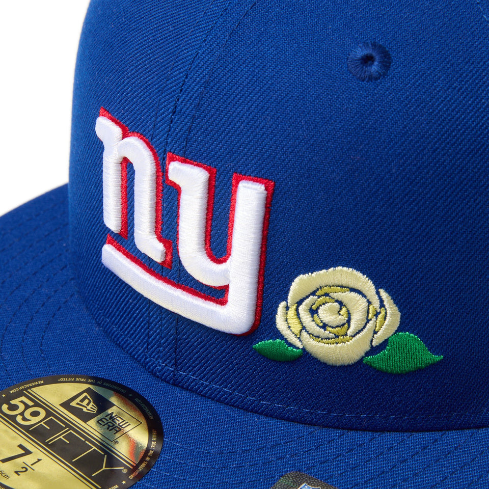 59FIFTY With Rose ニューヨーク・ジャイアンツ ライトロイヤル - 14668146-700 | NEW ERA ニューエラ公式オンラインストア