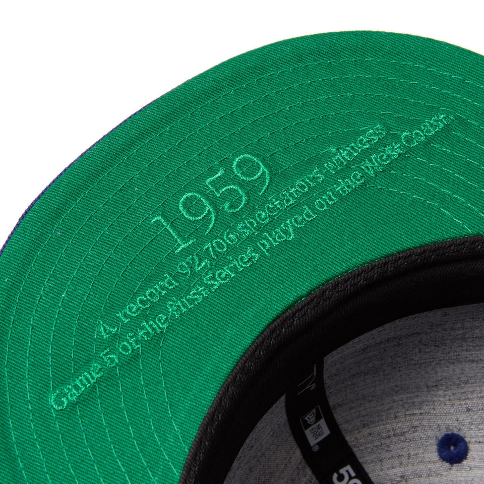 59FIFTY ソフトバックラム World Series ロサンゼルス・ドジャース クーパーズタウン ダークロイヤル - 14668141 - 700 | NEW ERA ニューエラ公式オンラインストア