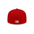 59FIFTY オンフィールド MLB City Connect ロサンゼルス・エンゼルス クロームホワイト レッドバイザー