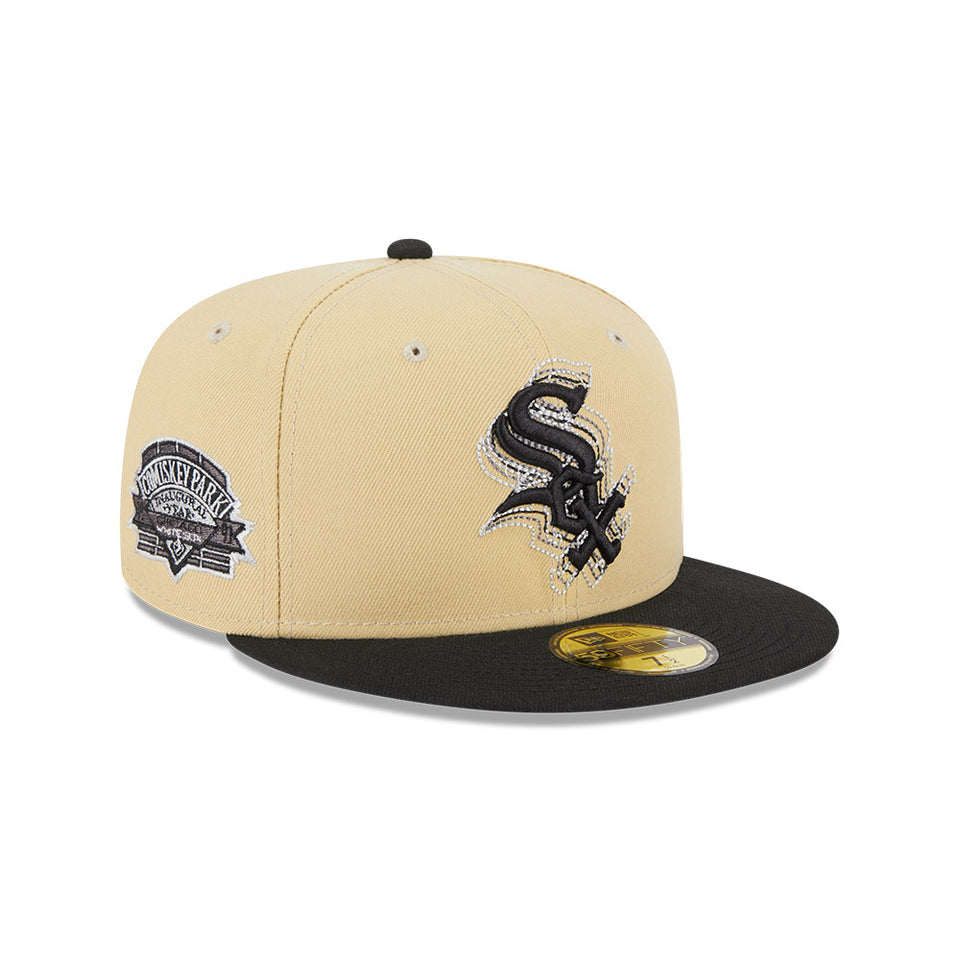 59FIFTY MLB Illusion シカゴ・ホワイトソックス ベガスゴールド ブラックバイザー