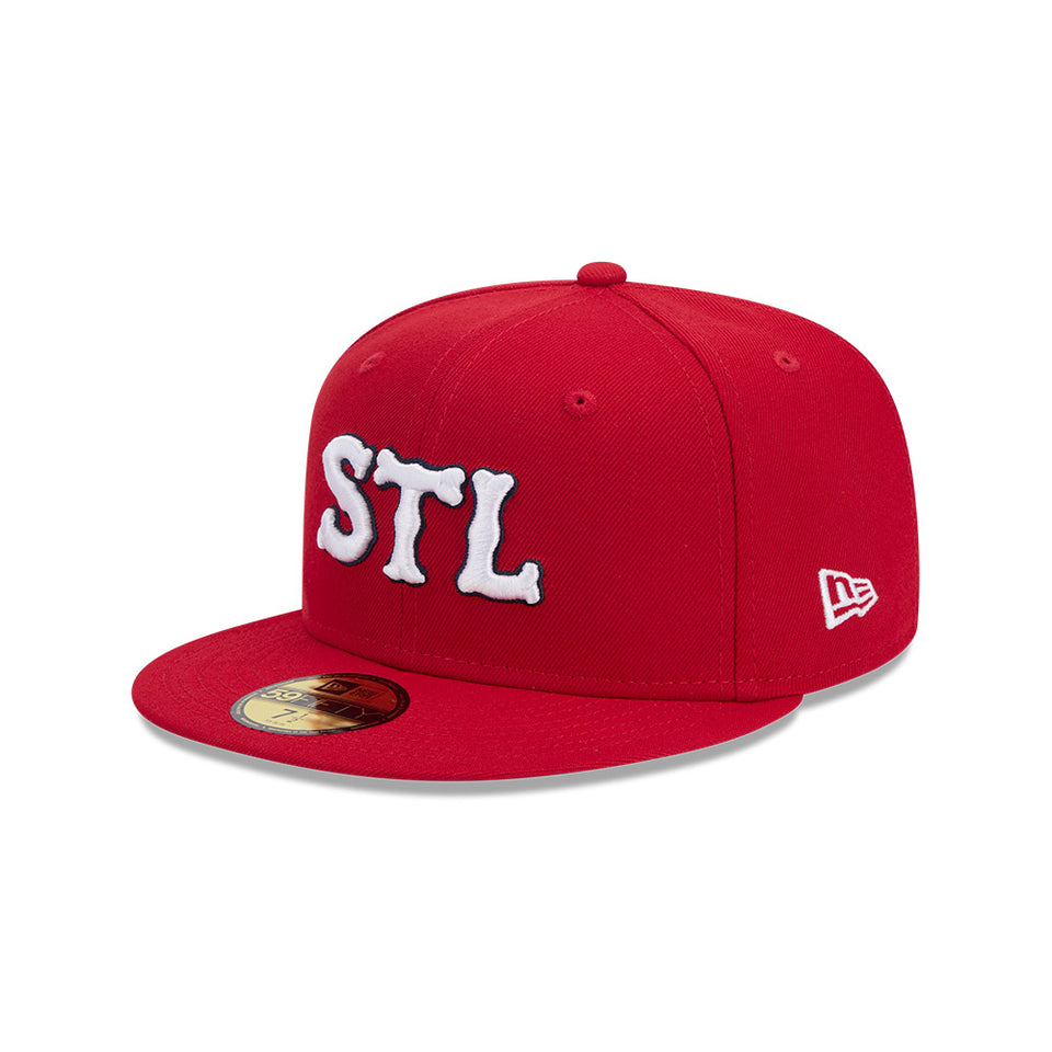 59FIFTY オンフィールド MLB City Connect セントルイス・カージナルス スカーレット