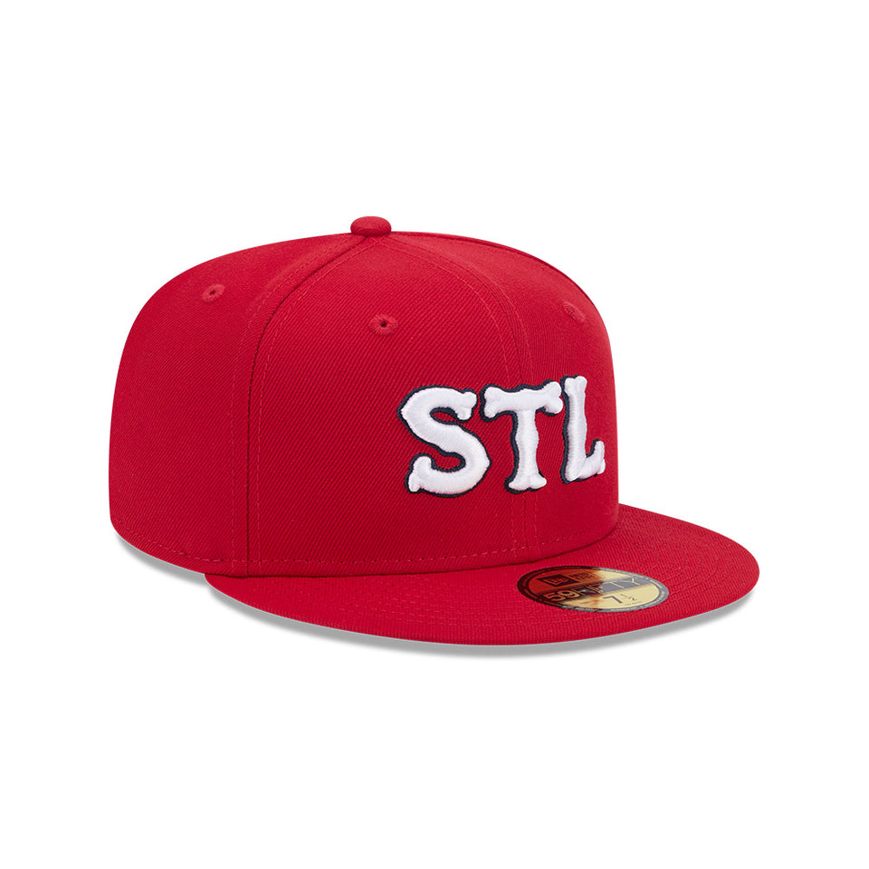 59FIFTY オンフィールド MLB City Connect セントルイス・カージナルス スカーレット