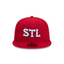 59FIFTY オンフィールド MLB City Connect セントルイス・カージナルス スカーレット