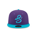 59FIFTY オンフィールド MLB City Connect アリゾナ・ダイヤモンドバックス パープル スカイブルーバイザー