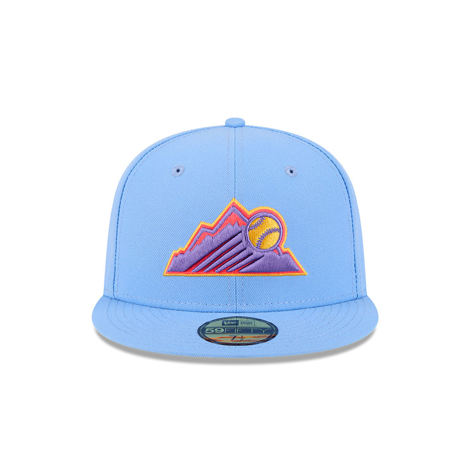 59FIFTY オンフィールド MLB City Connect コロラド・ロッキーズ スカイブルー