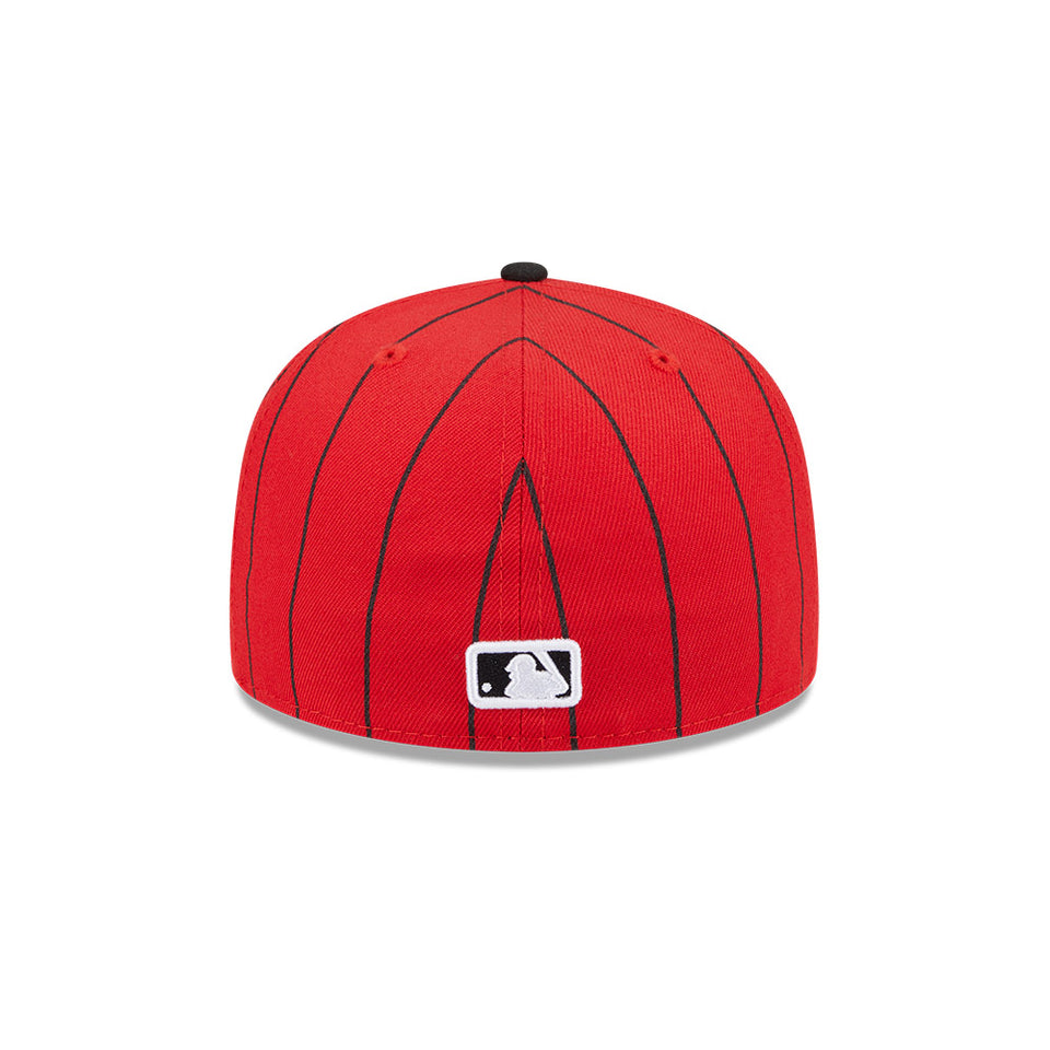 59FIFTY オンフィールド MLB City Connect シカゴ・ホワイトソックス レッド ブラックバイザー